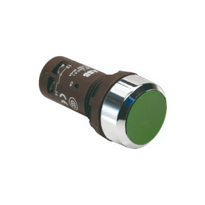 Кнопка зеленая без фиксации ABB CP1-30G-01 1НЗ Кнопка зеленая без фиксации ABB CP1-30G-01 1НЗ