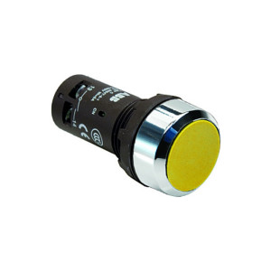 Кнопка желтая без фиксации ABB CP CP1-30Y-01 1HЗ Кнопка желтая без фиксации ABB CP CP1-30Y-01 1HЗ