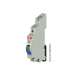 Выключающая кнопка с подсветкой ABB E217-16-10G220 голубой Выключающая кнопка с подсветкой ABB E217-16-10G220 голубой