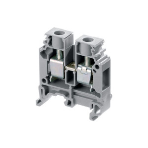 Клеммник винтовой ABB M10/10 Entrelec до 10 мм.кв.серый фазный Клеммник винтовой ABB M10/10 Entrelec до 10 мм.кв.серый фазный