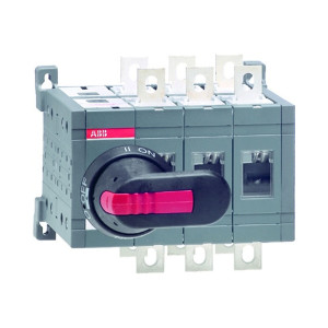 Выключатель-разъединитель реверс ABB OT160E03C 3Р 160A без ручки и переходника Выключатель-разъединитель реверс ABB OT160E03C 3Р 160A без ручки и переходника