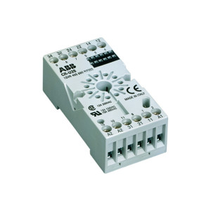 Цоколь ABB OTM8_C CR-U3E без доп.модуля для реле CR-U 3ПК Цоколь ABB OTM8_C CR-U3E без доп.модуля для реле CR-U 3ПК