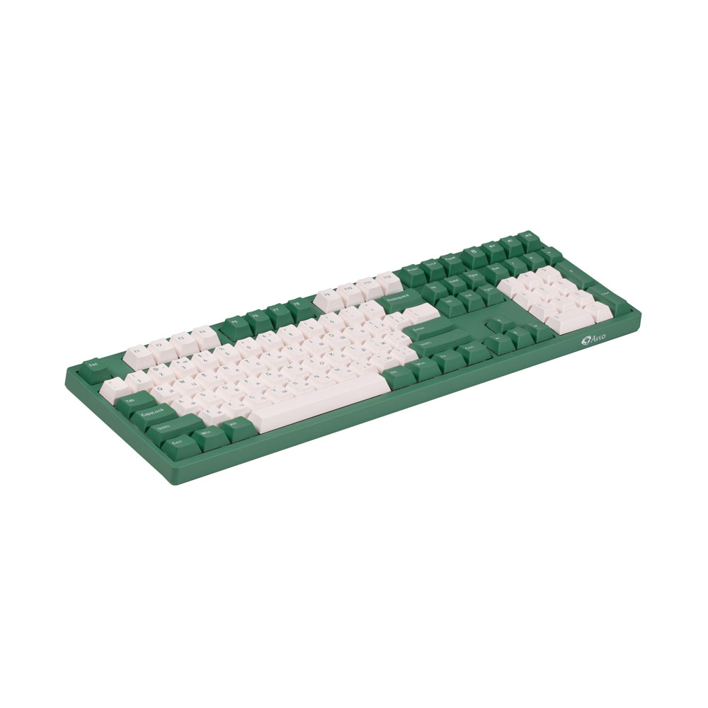 Клавиатура Akko 3108 DS Matcha Red Bean 108Key, CS Pink V2, USB-A, EN/UKR, No Led, Зеленый Клавиатура Akko 3108 DS Matcha Red Bean 108Key, CS Pink V2, USB-A, EN/UKR, No Led, Зеленый