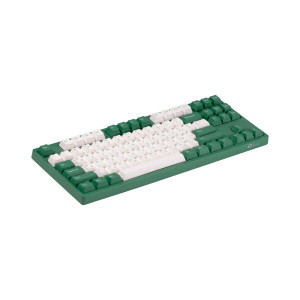 Клавиатура Akko 3087 Matcha Red Bean 87Key, CS Pink V2, USB-A, EN/UKR, No LED, Зеленый Клавиатура Akko 3087 Matcha Red Bean 87Key, CS Pink V2, USB-A, EN/UKR, No LED, Зеленый