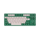 Клавиатура Akko 3087 Matcha Red Bean 87Key, CS Orange V2, USB-A, EN/UKR, No LED, Зеленый