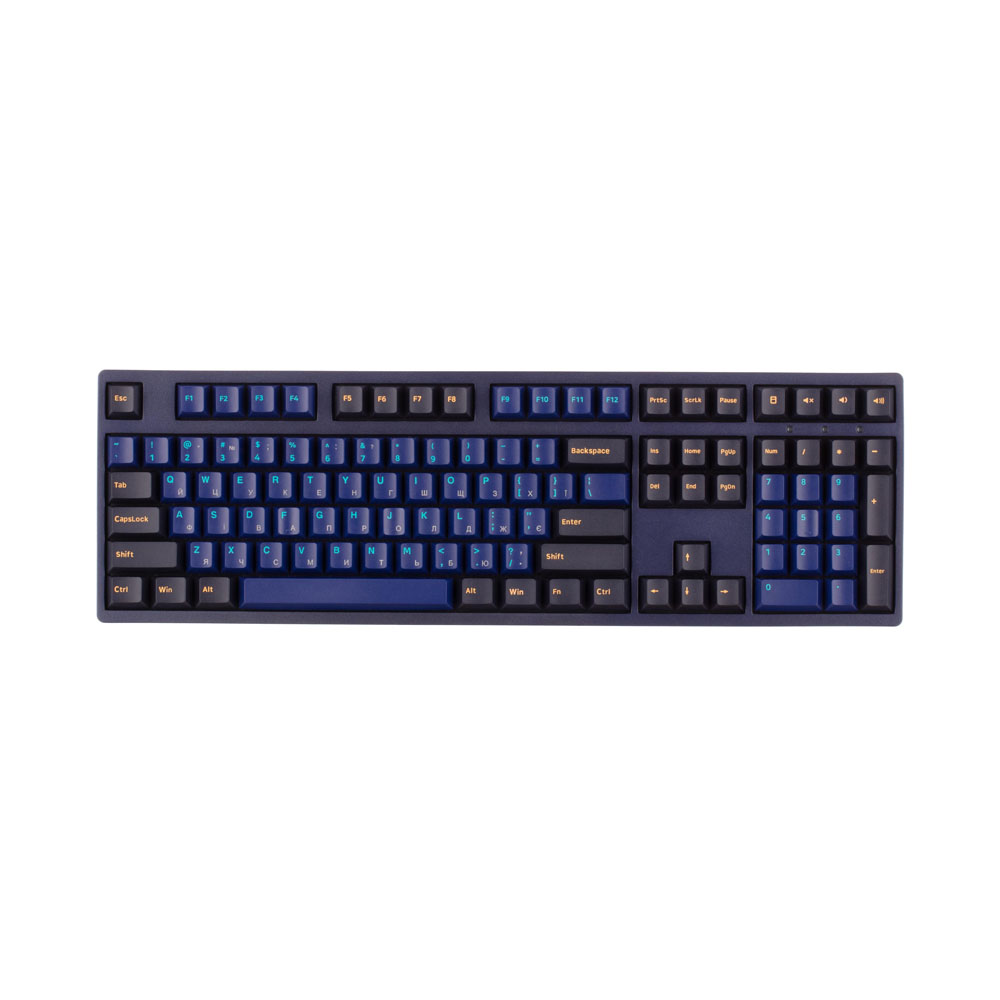 Клавиатура Akko 3108 DS Horizon 108Key, CS Pink V2, USB-A, EN/UKR, No Led, Синий