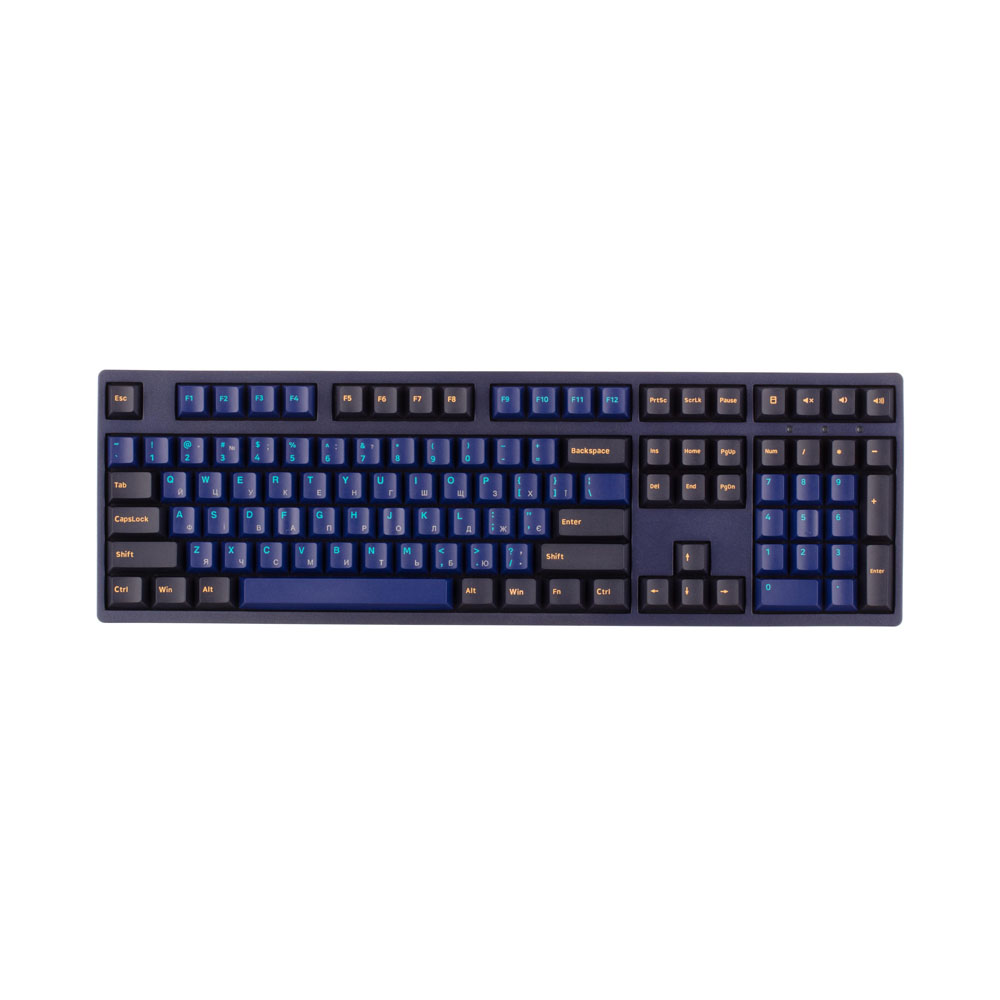 Клавиатура Akko 3108 DS Horizon 108Key, CS Blue V2, USB-A, EN/UKR, No Led, Синий Клавиатура Akko 3108 DS Horizon 108Key, CS Blue V2, USB-A, EN/UKR, No Led, Синий