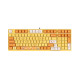 Клавиатура Akko 3098S Sponge Bob 98Key, CS Starfish, USB-A, Hot-swappable, EN/UKR, RGB, Желтый