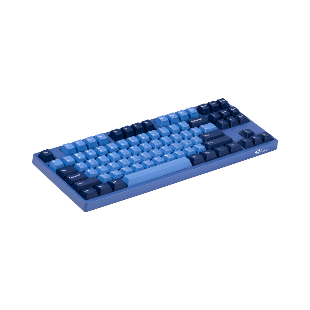 Клавиатура Akko 3087 DS Ocean Star 87Key, CS Blue V2, USB-A, EN/UKR, No LED, Голубой Клавиатура Akko 3087 DS Ocean Star 87Key, CS Blue V2, USB-A, EN/UKR, No LED, Голубой