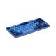 Клавиатура Akko 3087 DS Ocean Star 87Key, CS Blue V2, USB-A, EN/UKR, No LED, Голубой