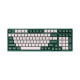 Клавиатура Akko 3098S London 98Key, CS Jelly Purple, USB-A, Hot-swappable, EN/UKR, RGB, Зеленый