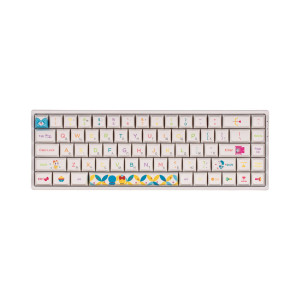 Клавиатура Akko 3068B Doraemon Rainbow CS Jelly Pink RGB