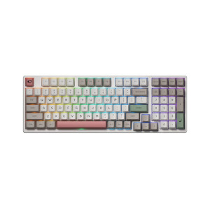 Клавиатура Akko 3098B 9009 CS Jelly White RGB Клавиатура Akko 3098B 9009 CS Jelly White RGB