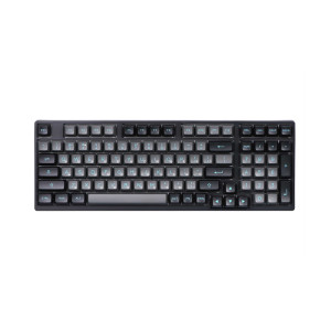 Клавиатура Akko 3098B Black&Cyan 98Key, CS Jelly White, BT/WL/USB-A, Hot-swappable, EN/UKR, RGB, Черный
