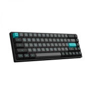 Клавиатура Akko 3068B Plus Black&Cyan CS Jelly Black RGB
