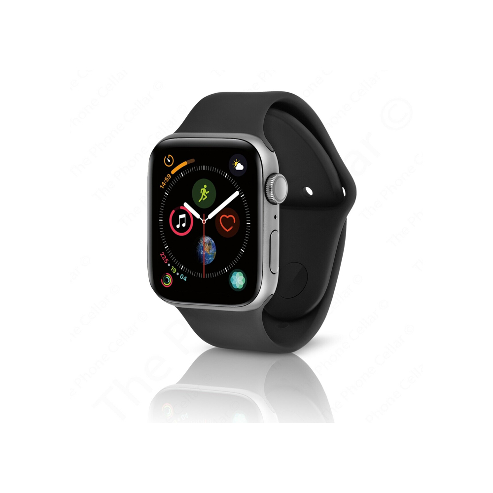 Apple Watch SE GPS 44mm Aluminum Case with Sport Band Black