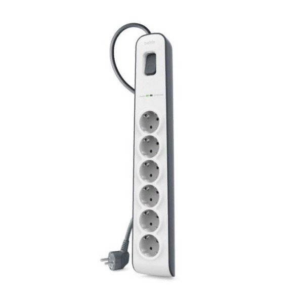 Сетевой фильтр Belkin 6хSchuko 650 Дж Сетевой фильтр Belkin 6хSchuko 650 Дж
