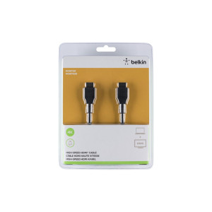 Кабель Belkin HDMI (AM/AM) High Speed Ethernet 4K/Ultra HD 5м, черный