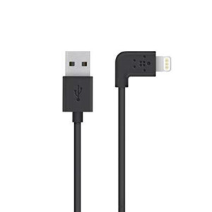 Кабель Belkin Mixit Right angle F8J147BT04-BLK, черный