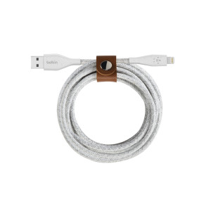 Кабель Belkin DuraTek Plus F8J236BT04-WHT, белый