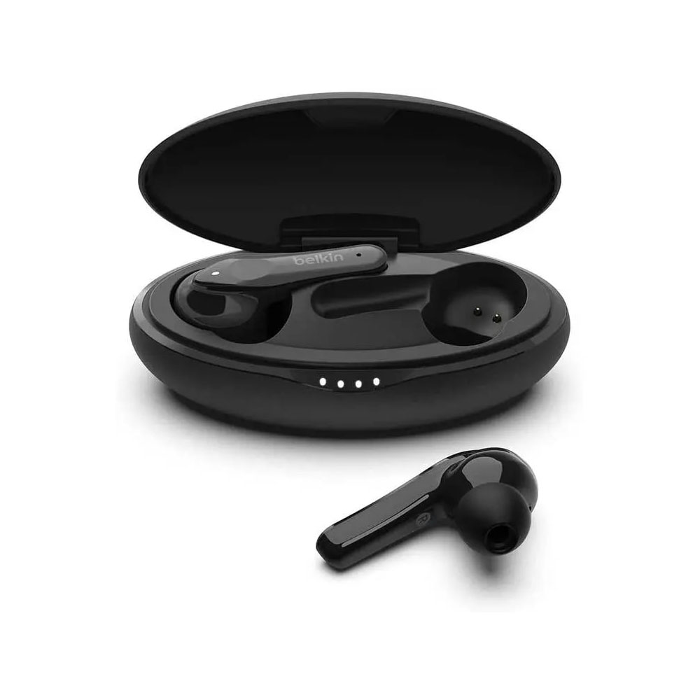 Наушники Belkin TWS Soundform Move Plus True Wireless, черный Наушники Belkin TWS Soundform Move Plus True Wireless, черный