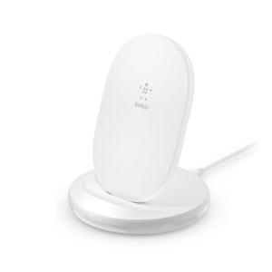 Беспроводное зарядное устройство Belkin Stand Wireless Charging Qi 15W White Беспроводное зарядное устройство Belkin Stand Wireless Charging Qi 15W White