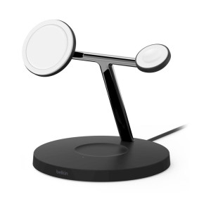 Беспроводное зарядное устройство Belkin MagSafe iPhone 12 3in1 Wireless Charger Беспроводное зарядное устройство Belkin MagSafe iPhone 12 3in1 Wireless Charger