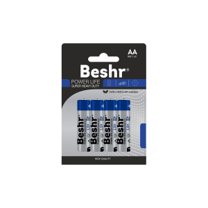 Батарейка BESHR POWER LIFE SUPER HEAVY DUTY 4BAA R6P 1.5V