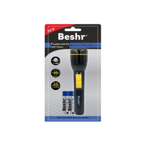 Фонарь BESHR FLASHLIGHT LED TORCH FL12AA2R6P