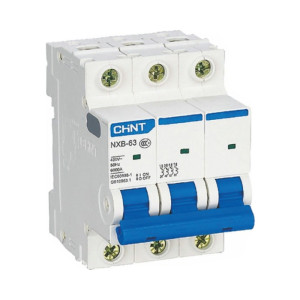 Автомат выключатель CHINT NEXT NXB-63 6kA 3P х-ка B 25A Автомат выключатель CHINT NEXT NXB-63 6kA 3P х-ка B 25A