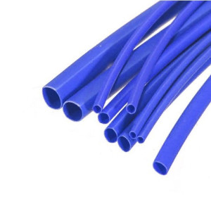 Термоусадка Delixi heat shrink tube 80mm blue (1meter/25)