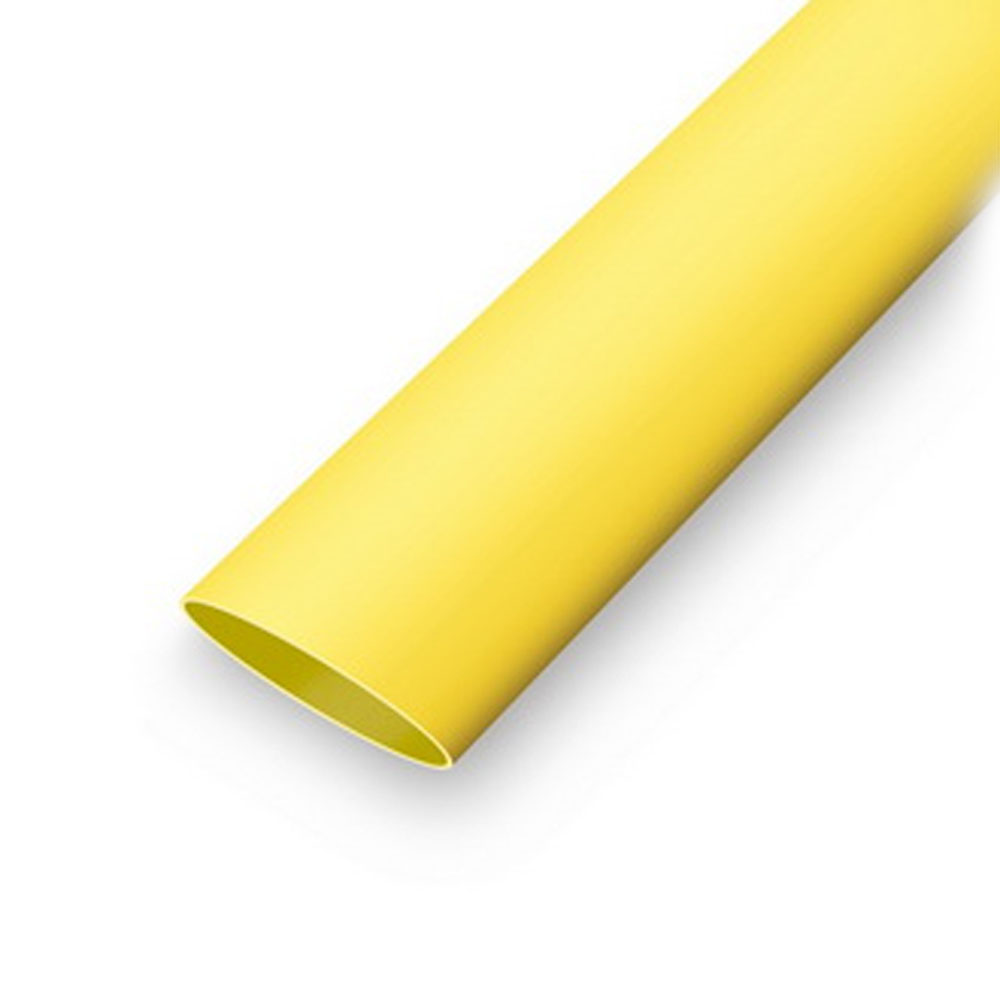 Термоусадка DELIXI heat shrink tube 30mm yellow (1meter/50)