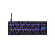 Механическая клавиатура Ducky Mecha Mini [Cherry Red, RGB LED, UA/RU, Aluminium Black case]