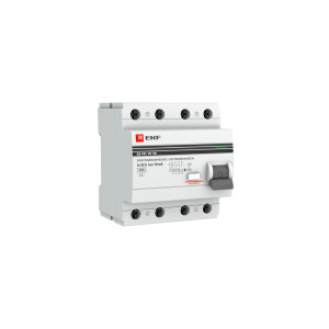УЗО EKF elcb-4-100-30-em-pro 100A УЗО EKF elcb-4-100-30-em-pro 100A