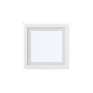Светодиодный встраиваемый светильник квадратный UltraGlass ДВО1820 12W-4000K-Wh ELT Светодиодный встраиваемый светильник квадратный UltraGlass ДВО1820 12W-4000K-Wh ELT