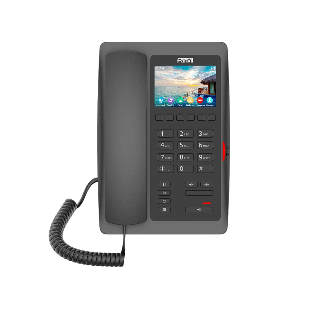 IP-телефон Fanvil H5W черный IP-телефон Fanvil H5W черный