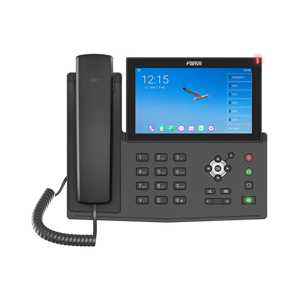 Телефон VoIP Fanvil J7A черный Телефон VoIP Fanvil J7A черный
