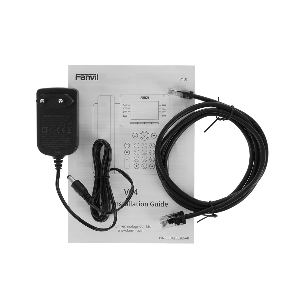 Телефон VoIP Fanvil V64 черный Телефон VoIP Fanvil V64 черный