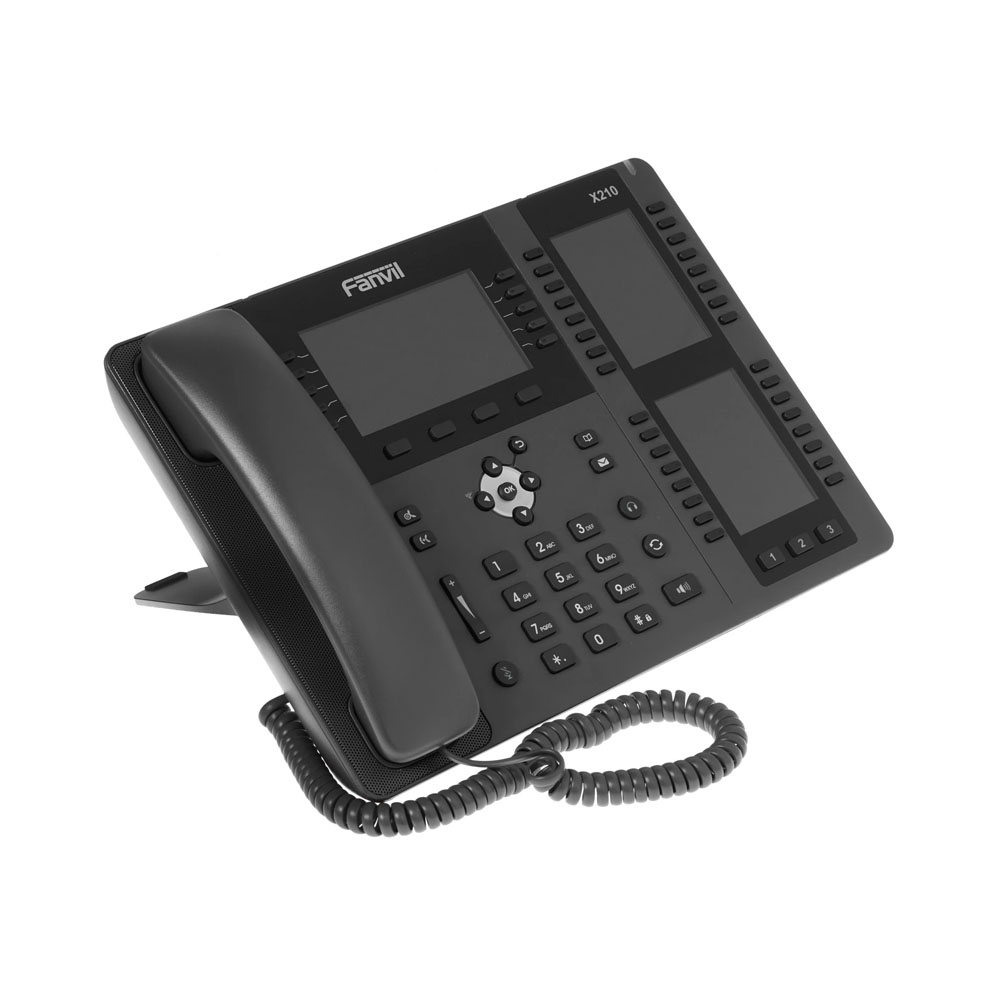 Телефон VoIP Fanvil X210 черный