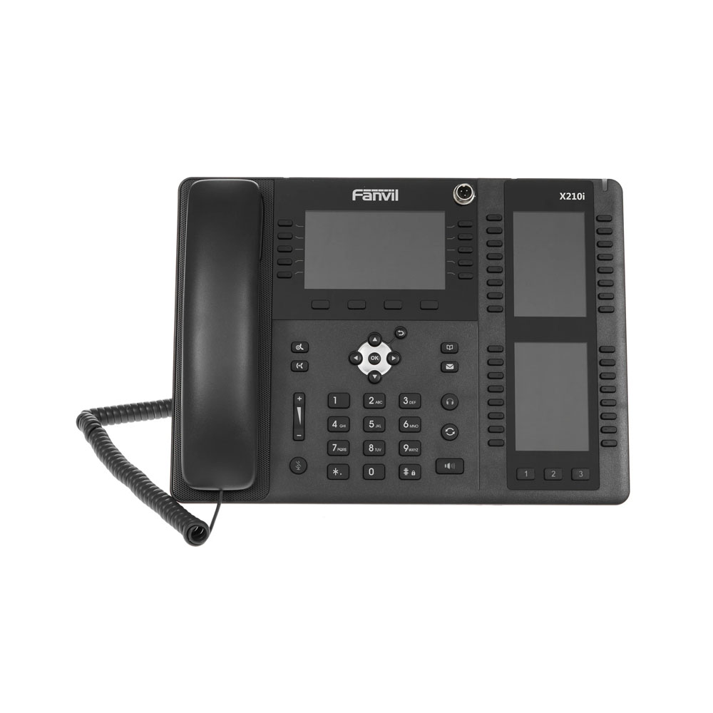 Телефон VoIP Fanvil X210i черный Телефон VoIP Fanvil X210i черный
