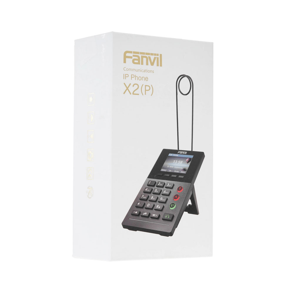 Телефон VoIP Fanvil X2P черный Телефон VoIP Fanvil X2P черный