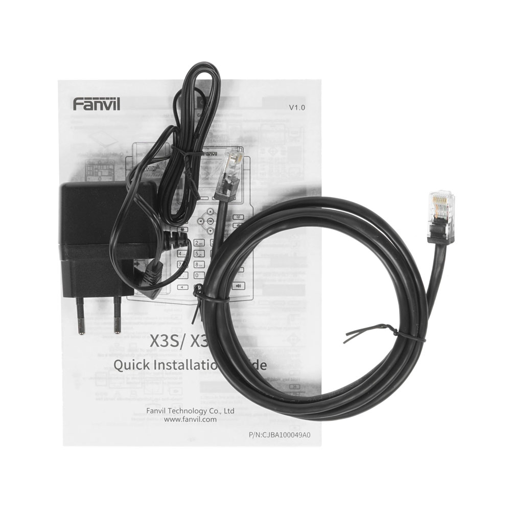 Телефон VoIP Fanvil X3SP черный Телефон VoIP Fanvil X3SP черный
