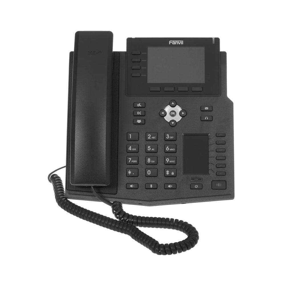 Телефон VoIP Fanvil X5U черный Телефон VoIP Fanvil X5U черный