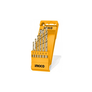 Набор сверл по металлу INGCO AKD1055 6шт. Набор сверл по металлу INGCO AKD1055 6шт.