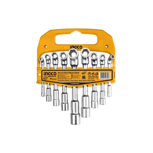 Набор торцевых ключей INGCO LASWT0901 INDUSTRIAL Набор торцевых ключей INGCO LASWT0901 INDUSTRIAL