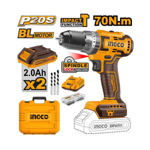 Бесщеточная ударная дрель INGCO CIDLI20605