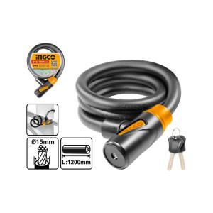 Велосипедный замок INGCO DBK112012