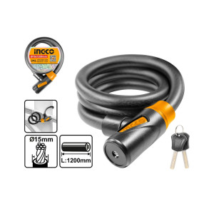 Велосипедный замок INGCO DBK151201