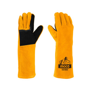Сварочные кожаные перчатки INGCO HGVW02 Сварочные кожаные перчатки INGCO HGVW02