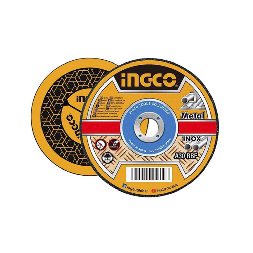 Круг отрезной по металлу INGCO MCD161801